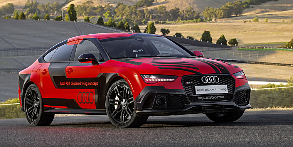 Ελαφρύτερο το Audi RS7 Piloted Driving  
