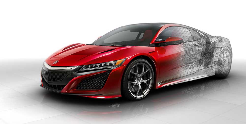 Τεχνική ανάλυση για το Honda NSX  