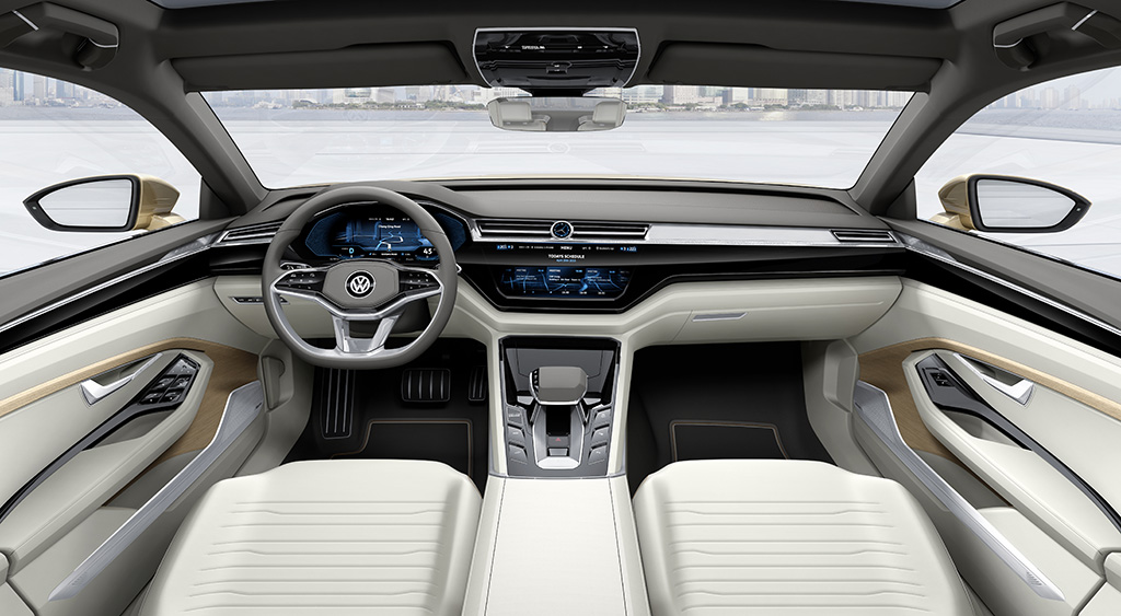 Το VW C Coupe GTE πυξίδα για το νέο Phaeton 