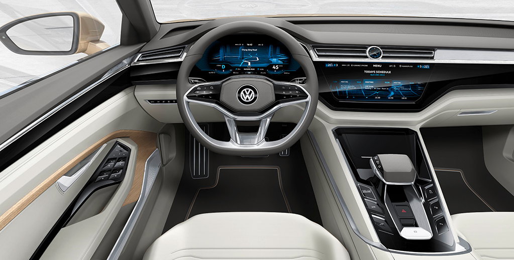 Το VW C Coupe GTE πυξίδα για το νέο Phaeton  