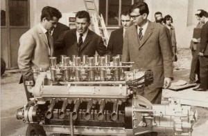 bizzaini_fl_dallara_lambo_3500_v121 O Ferruzzio Lamborghini καμαρώνει εμπρός από τον V12 των 3,5 λίτρων (1964)