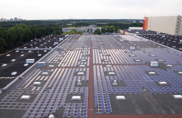Ford Opens Major Solar Panel Installation in Germany