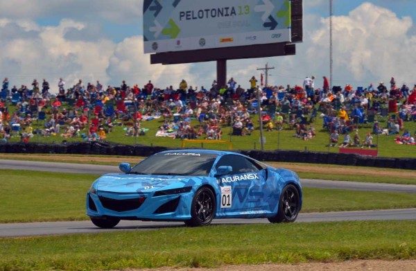 The Acura NSX Prototype Makes Its Public Running Debut