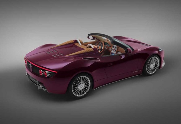 Spyker B6 Venator Spyder concept unveiled at Pebble Beach (1)