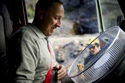 Hamster drives a track (2)