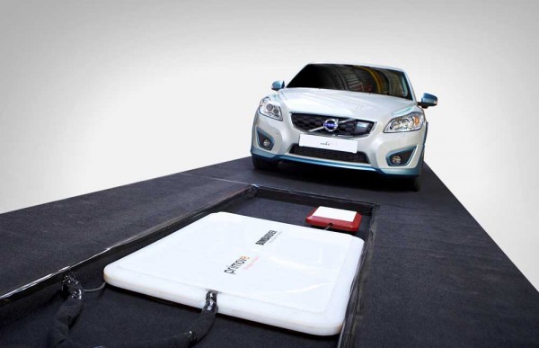 Volvo Car completes successful study of EV wireless charging (1)