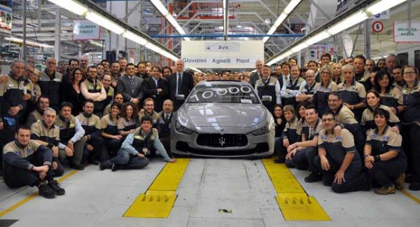 10000th Maserati Grugliasco