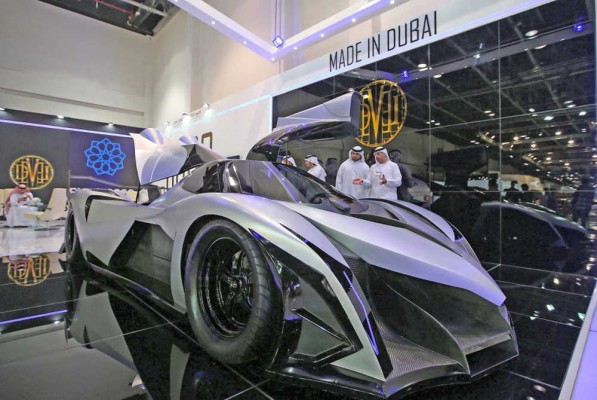 Dubai International Motor Show / Devel Sixteen