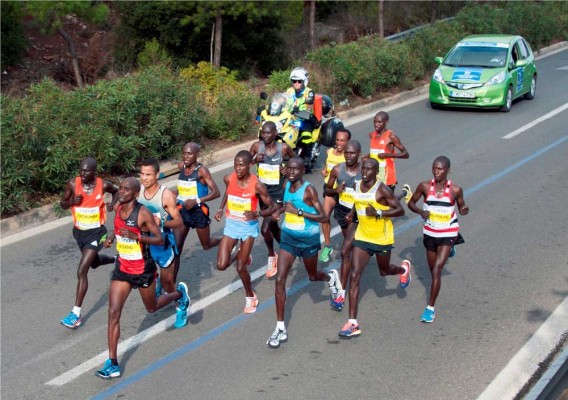 Honda Jazz at Athens Classic Marathon 2013