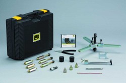 Το βασικό εργαλείο LuK – αυτό είναι η καρδιά του ολοκληρωμένου συστήματος του εργαλείου. Περιέχει τα βασικά εργαλεία που χρειάζονται για όλες τις επισκευές του διπλού ξηρού συμπλέκτη της LuK.