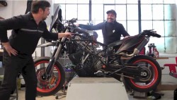 The Worlds First Two Wheeled Motorcycle Burnout2