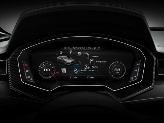 Audi new MMI system CES 2015 TT virtual cockpit (3)