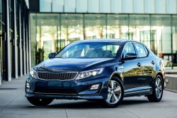 Kia at Geneva Motor Show Upgraded Optima Hybrid EUROPE
