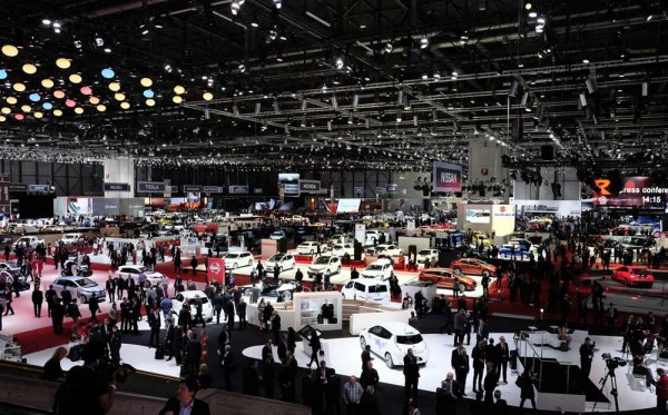 geneva auto salon general view