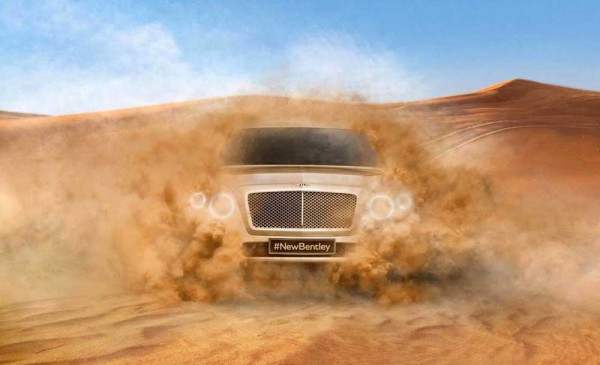 Bentley teases first ever SUV due in 2016