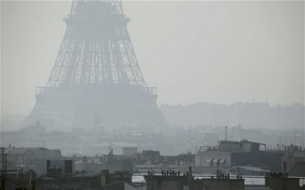 Paris initiates partial car ban amid high pollution