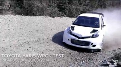 WRC Toyota Yaris First Tests in Tuscany