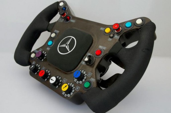 Kimi Raikkonens 2003 McLaren steering wheel (1)