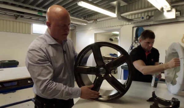 Koenigsegg shows how they make carbon fiber wheels