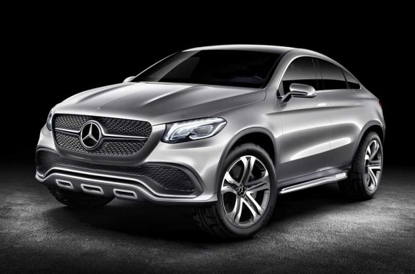 Mercedes Concept Coupe SUV previews new MLC