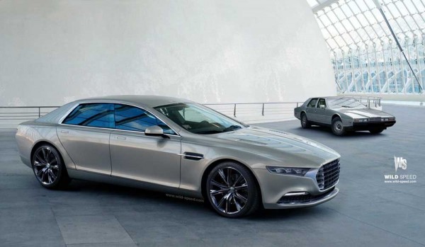 Aston Martin Lagonda sedan gets rendered