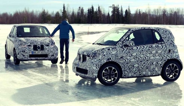 Smart teases video 2015 ForTwo and ForFour