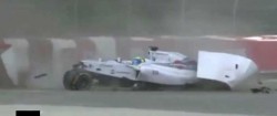 F1 Canada 2014 - Felipe Massa & Sergio Perez Crash