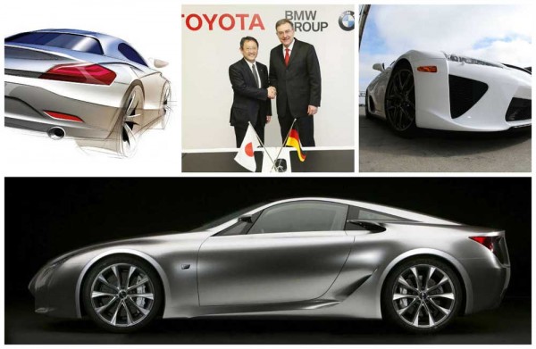 Lexus-Toyota- BMW sports car production against porsche 911