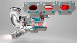 Continental supplying first turbocharger with aluminum housing