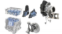 10 TSI Motor Dreizylinder Kuehlwassermantel KurbelgehaeuseZylinderkopf und Wasserpumpenmodul