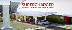 tesla supercharging