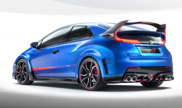 Honda Civic Type-R Concept Paris Auto Show 2014 (3)