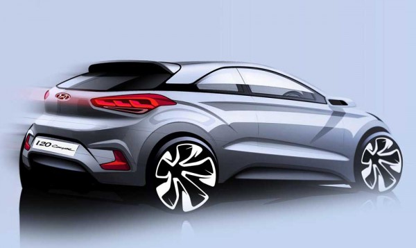 Hyundai teases sleeker i20 Coupe ahead of spring 2015 launch