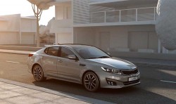 Kia Optima T-Hybrid diesel-electric concept introduced in Paris with electric supercharger (2)
