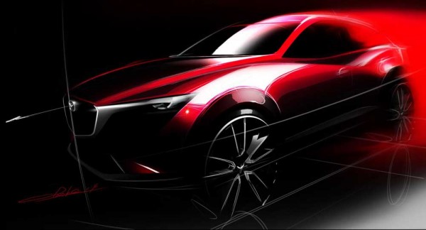 Mazda CX-3 teased for Los Angeles