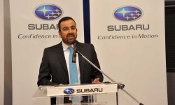 Ο κ. Γιάννης Χεκιμιάν, Διευθύνων Σύμβουλος της ΠΛΕΙΑΔΕΣ MOTORS AE κατά τη διάρκεια της ομιλίας του.