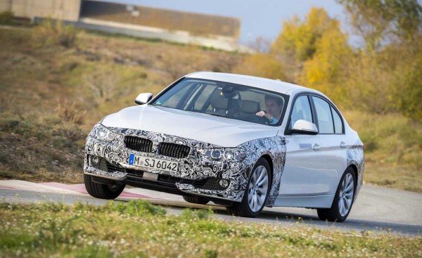 BMW 3-Series plug-in hybrid prototype 2014 (1)