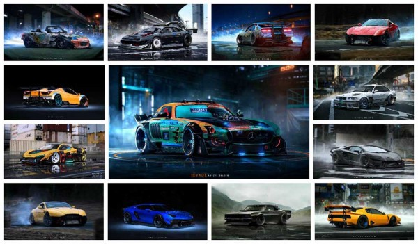 Supercars and sports cars  Khyzyl Saleem custom car rendering (118)