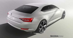 2015 Skoda Superb design sketch