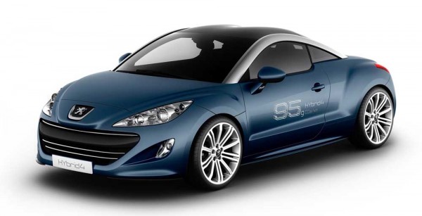 Peugeot RCZ HYbrid4 concept