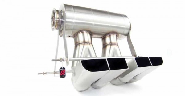 QuickSilver titanium exhaust system for the Bugatti Veyron Grand Sport Vitesse