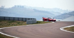 Sebastian Vettel and the Ferrari FXX K (1)