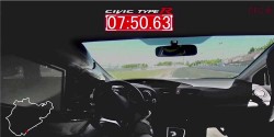 honda type-r rekord nurburgring