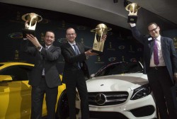 Mercedes-Benz wins three categories in the prestigious "World Car Awards 2015"  Mercedes-Benz gewinnt drei Kategorien der renommierten „World Car Awards 2015“.