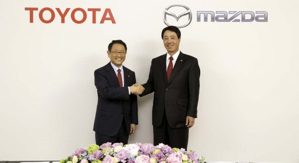 Toyota and Mazda enter official technology partnership