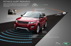 JLR developing a Pothole Alert system