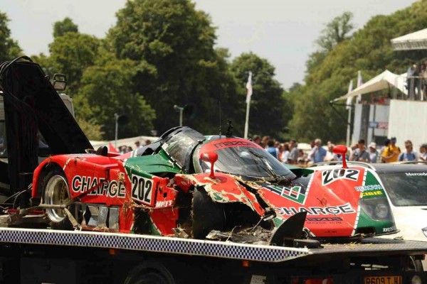 Mazda 767B crashed at Goodwood Festival of Speed (6)