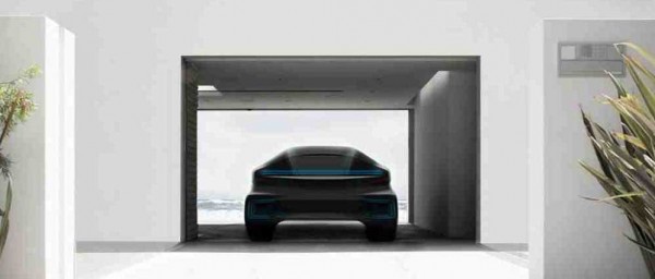 Faraday Future first model teaser image