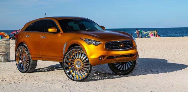 Infiniti FX by Forgiato (6)