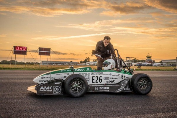 The Green Team electric vehicle